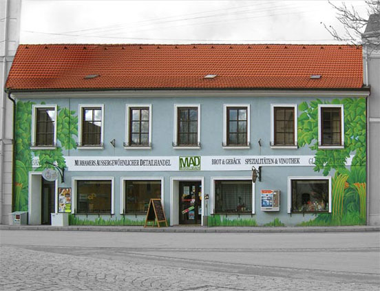 Fassadengestaltung MAD Ravelsbach fassadengestaltung